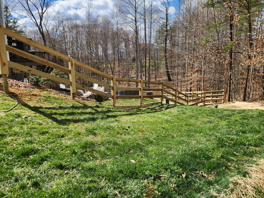 Our Fence Repair service ensures your fence is sturdy and appealing again with expert assessment and high-quality repairs tailored to enhance durability while maintaining your property’s aesthetic. Reliable solutions for lasting results. for Landrum Property Solutions LLC in Gordonsville, VA