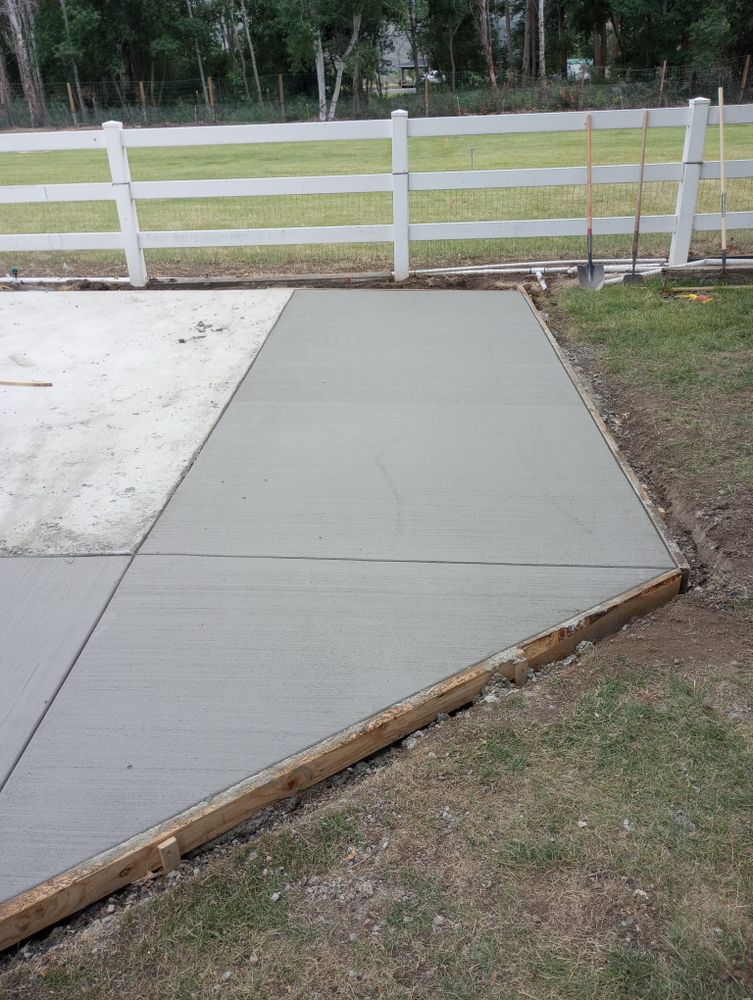 Patios for Richardson Restoration and Concrete in Ellensburg, WA