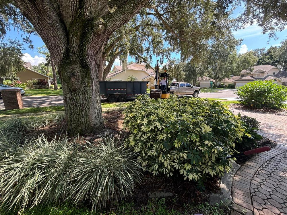 Full scale landscape designing and installations for Isaiah Simmons Construction and Landscaping LLC in Brevard County, Florida