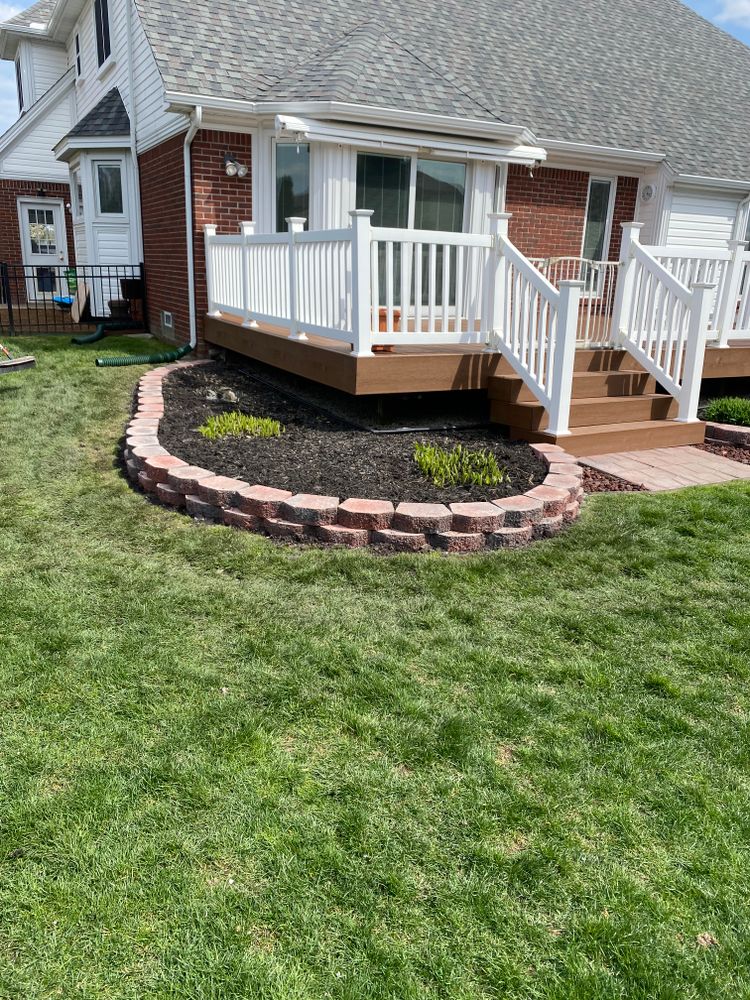 Retaining walls for Alltimate Outdoor Services in Warren, MI