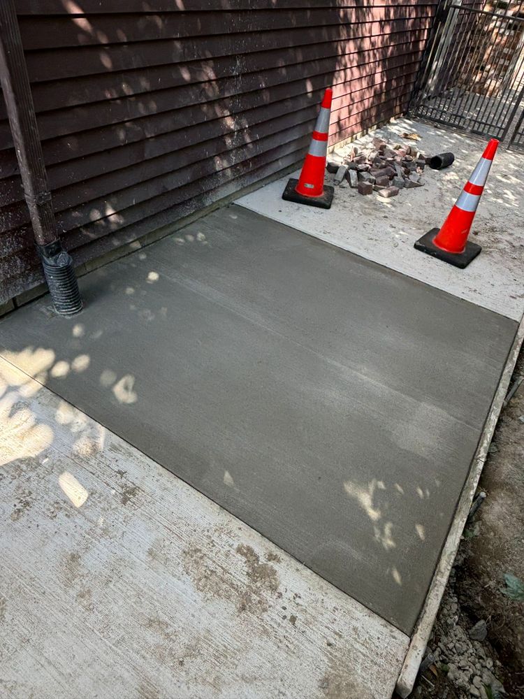 Our Concrete Repair service revitalizes your surfaces by fixing cracks, restoring durability, and enhancing appearance, ensuring long-lasting strength and safety for all your residential concrete structures. for Harold's Construction in Howell, MI