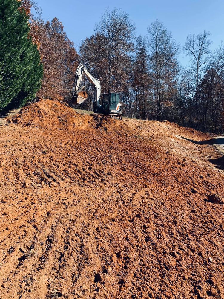 Land Clearing for J&G LandWorx LLC in Rutherfordton, NC