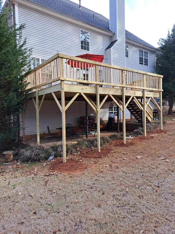 Decks and patios  for Rick's creative home improvement and repair in Atlanta, GA