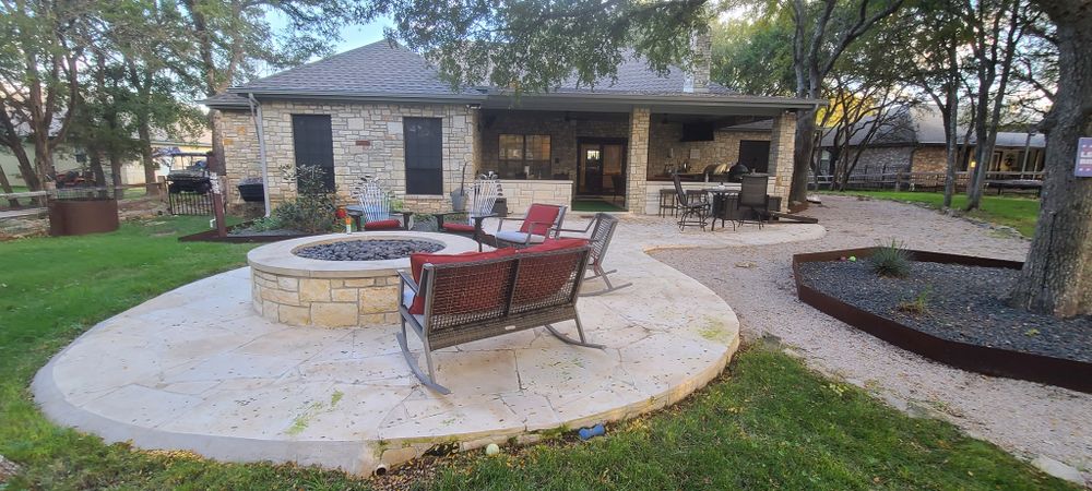 Hardscaping for Martin's Masonry & Landscaping in Leander, TX