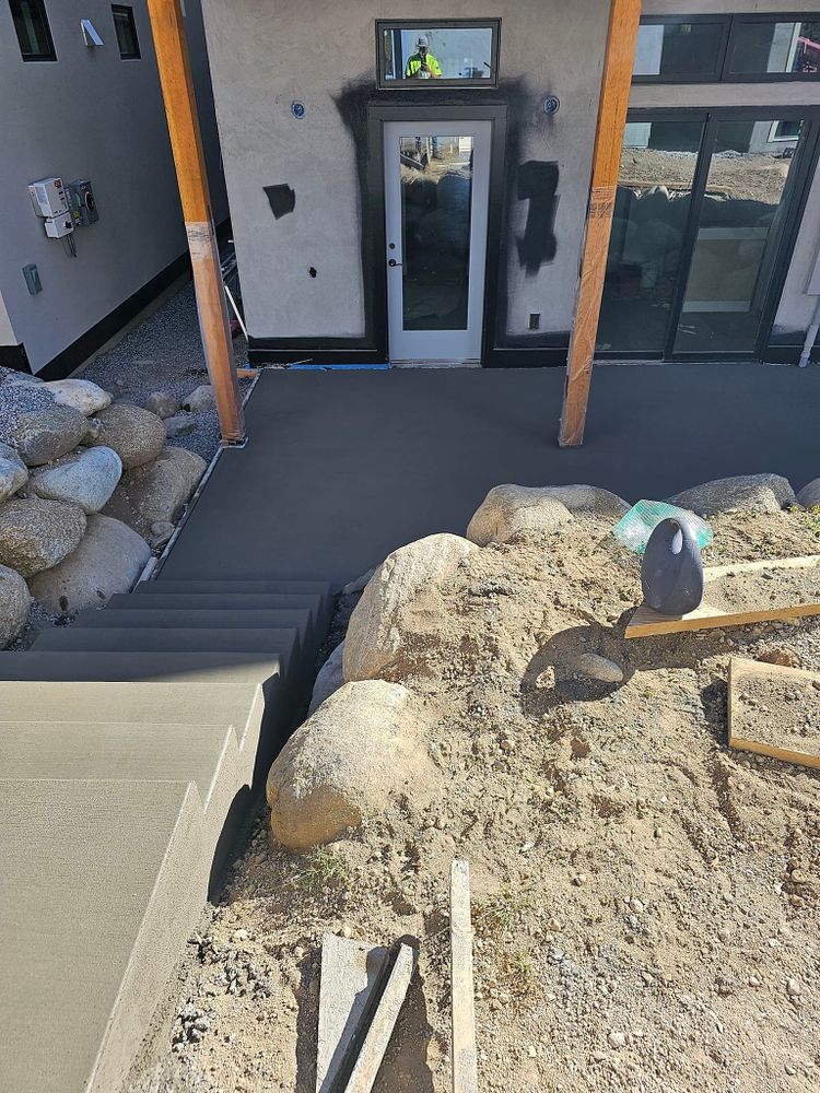 Our stair design and installation service transforms spaces with custom concrete solutions, offering durability and style tailored to your home's unique needs, ensuring safety and aesthetic appeal in every step. for KAP Concrete in Buena Vista, CO