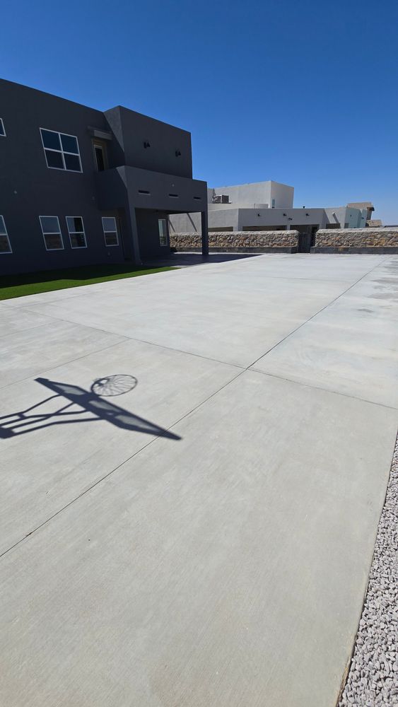 Concrete Work for Great Outdoors Patio Projects in El Paso, TX