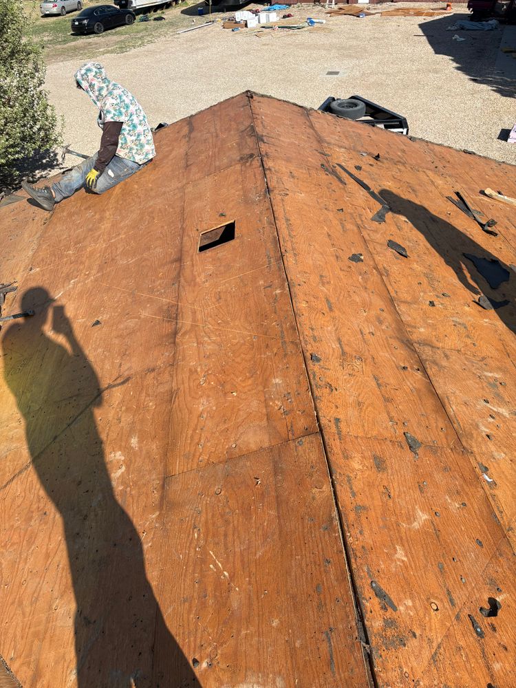 In production for Divine Roofing LLC in Severance, CO