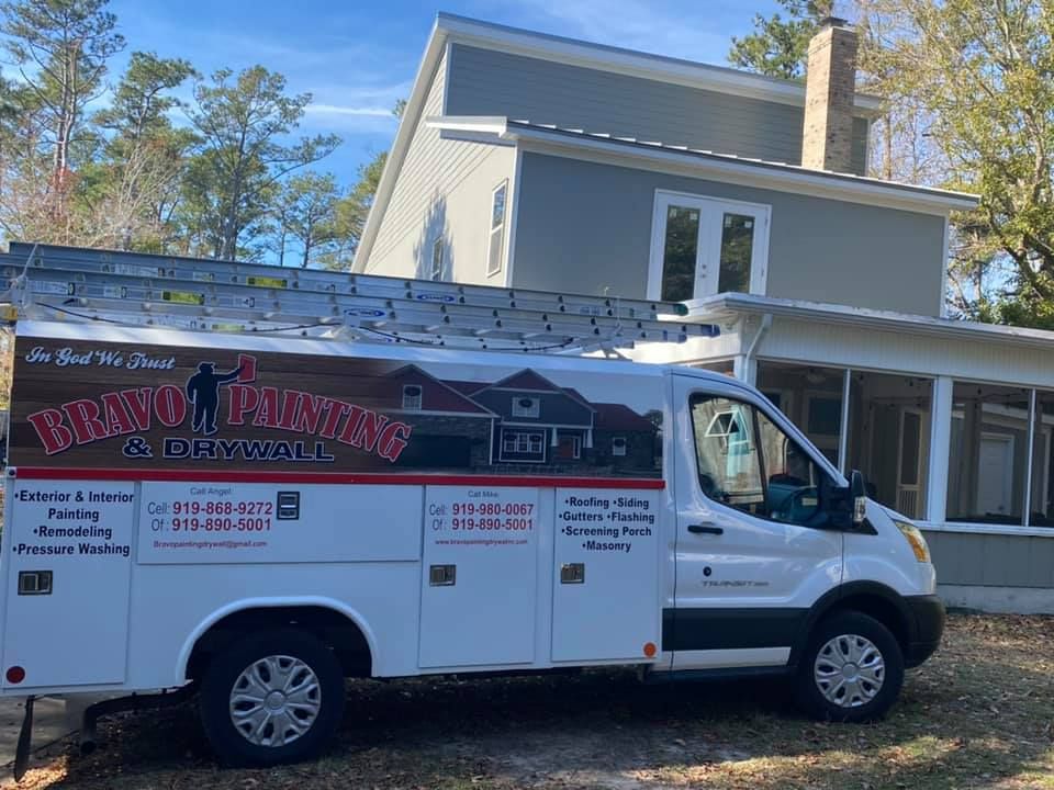 Exterior Renovations for Bravo Painting & Drywall in Raleigh, NC