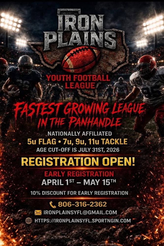 All Photos for Iron Plains Youth Football League in Amarillo, TX