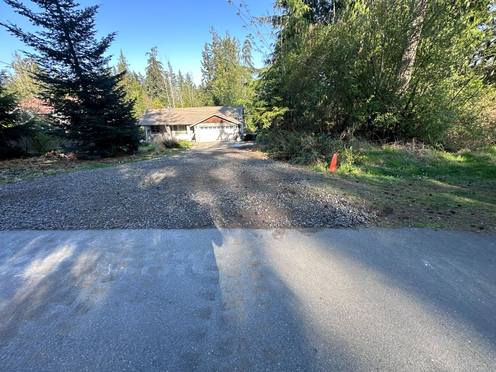 Driveway repair  for AR Trucking & Excavation LLC in Stanwood, WA
