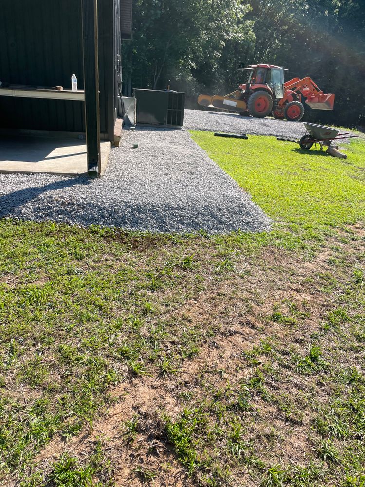 Driveway build  for H&H Dirt Work in Corinth, MS