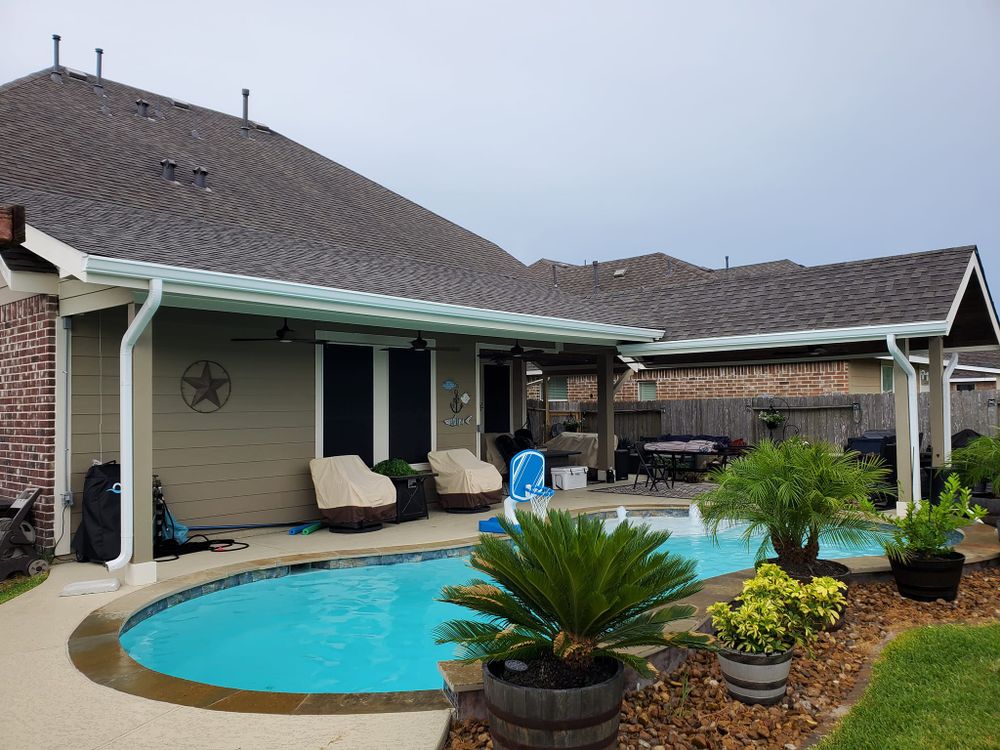 In addition to roofing services, we offer a range of other home improvement services such as siding installation, gutter cleaning, and exterior painting to enhance the aesthetic appeal and functionality of your home. for In-N-Out Renovations & Roofing in Pasadena,, TX