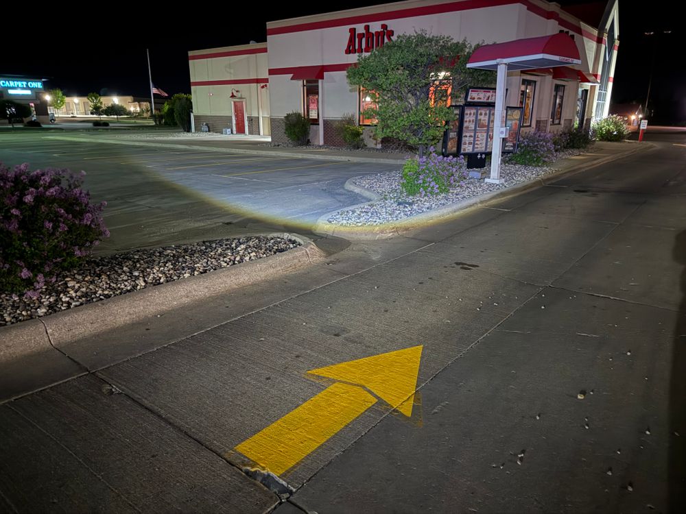 All Photos for Midwest Line Striping LLC in Spirit Lake, IA