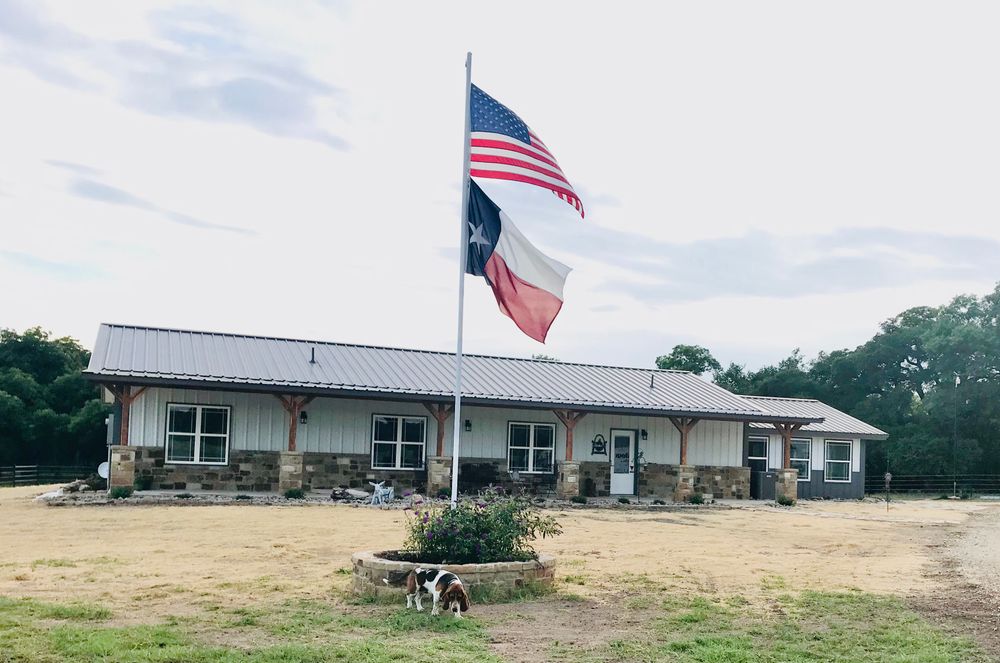 Horsemans Ranch Farmhouse for Herrmann Construction in Stephenville,  Texas