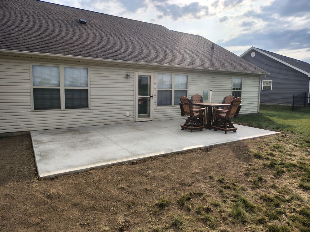Residential Projects for W.A. Concrete & Home Projects in Richmond, IN