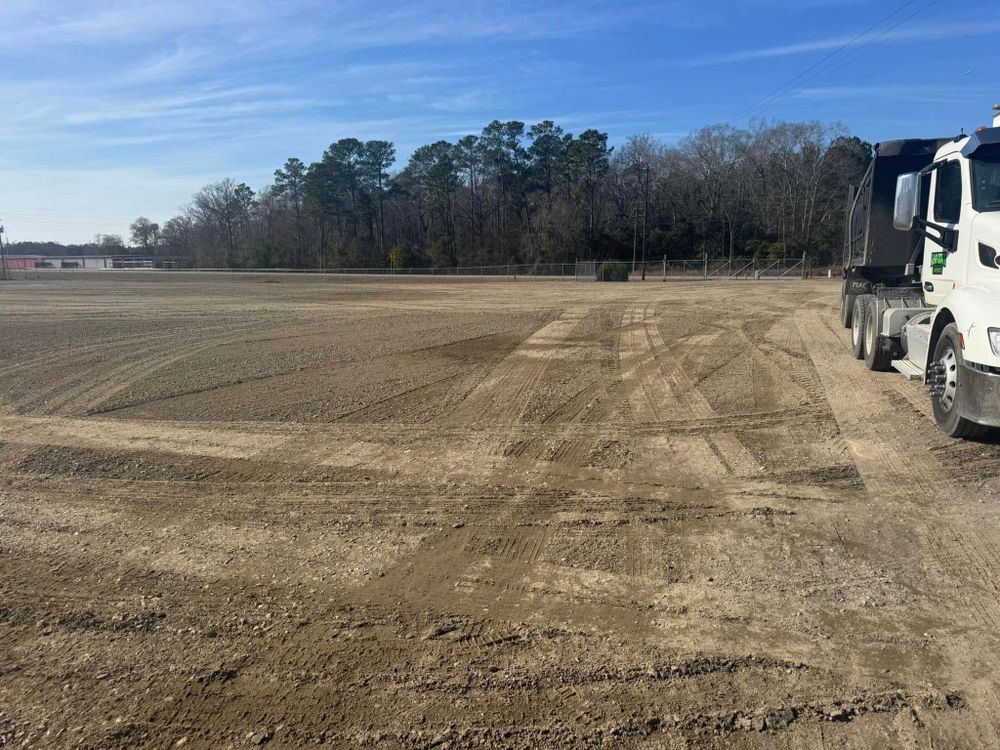 Excavating for Clean Acres LLC in Hartsville, SC