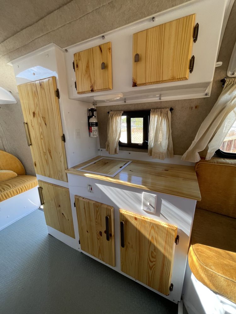 Scamp Travel Trailer for Mauka to Makai RV Renovations in Los Angeles, CA