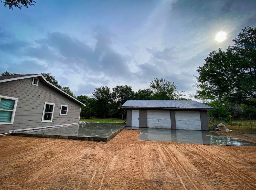 Concrete Foundations for Black Eagle Construction Inc in Austin, TX