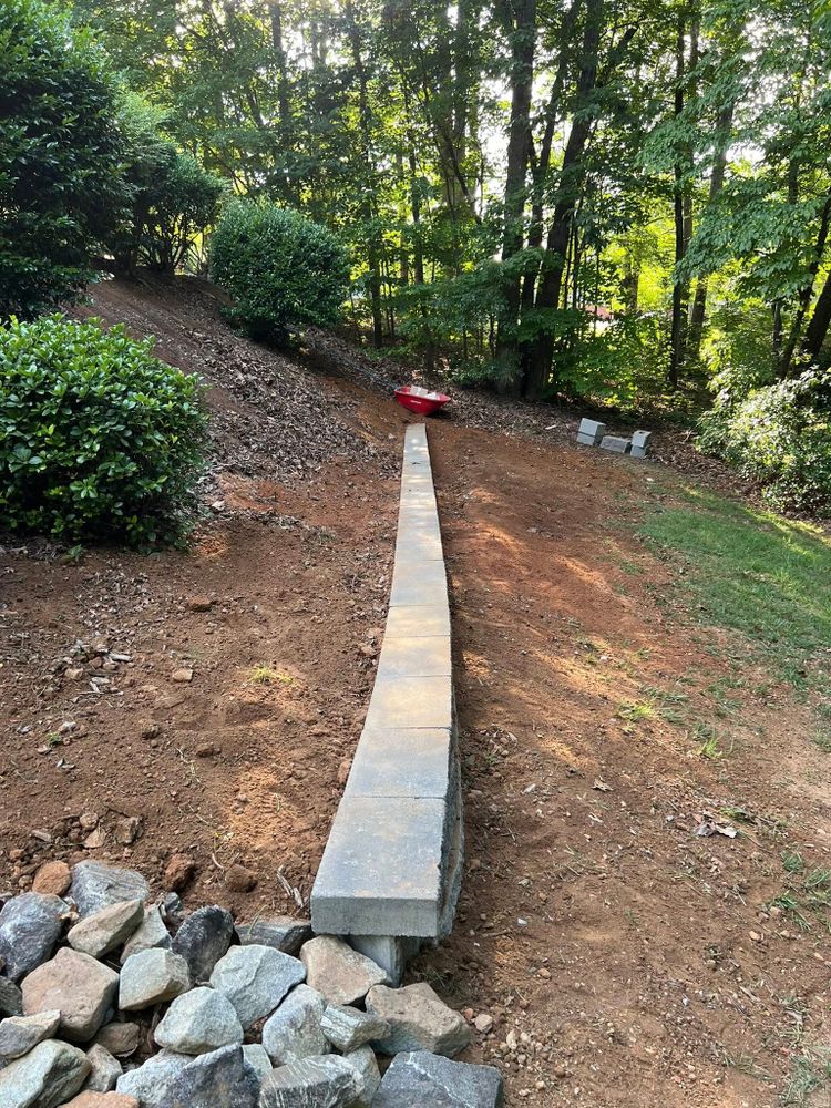 Hardscaping for Foothills Landscape Solutions LLC in Inman, SC