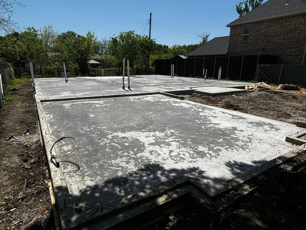 Concrete for Maldonado's Concrete Construction in Dallas, TX