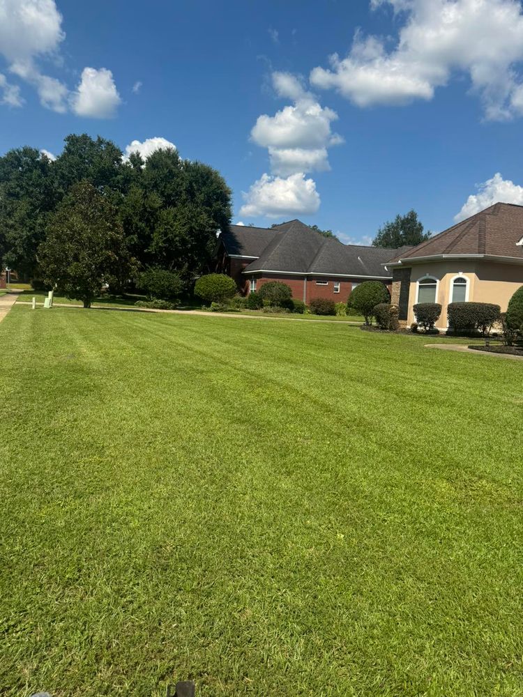 Enhance your home's curb appeal with our comprehensive Lawn Care and Maintenance services, ensuring lush, healthy grass through expert mowing, fertilization, and weed control tailored to meet your unique landscape needs. for Johnson Lawn Care in Mobile, AL
