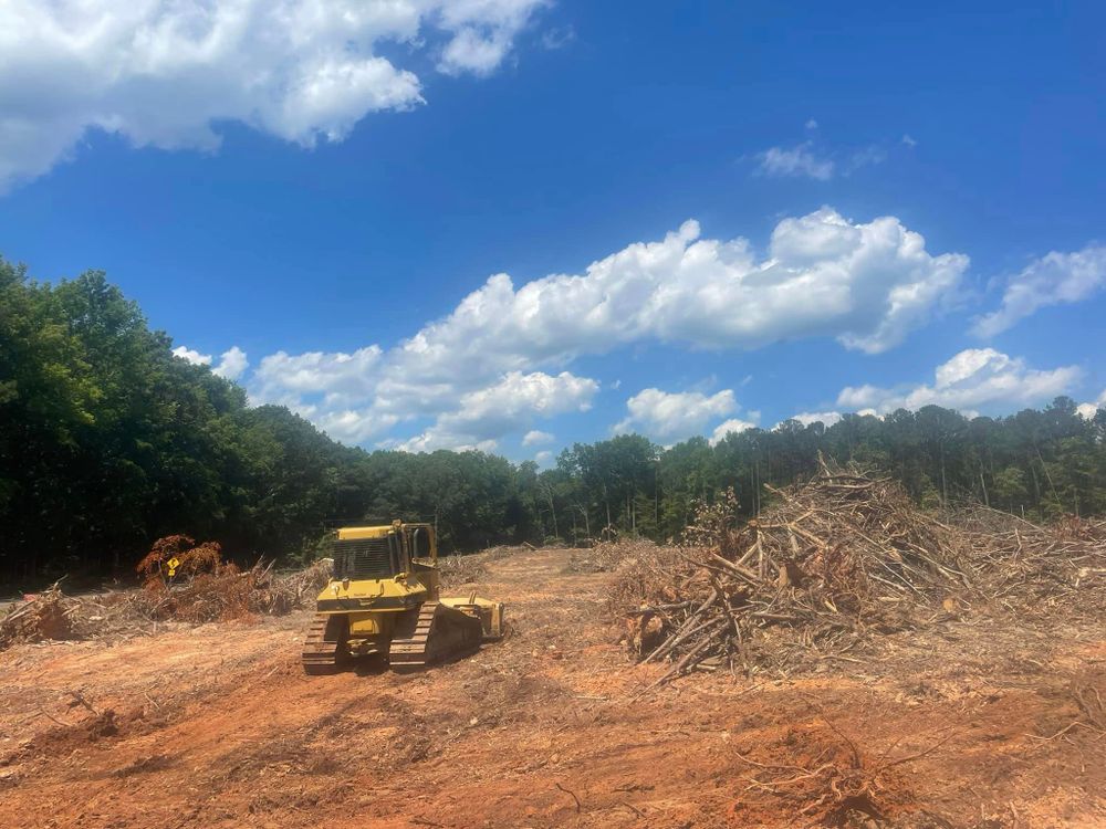 Excavating for Southern Land Improvements in Edgefield, SC