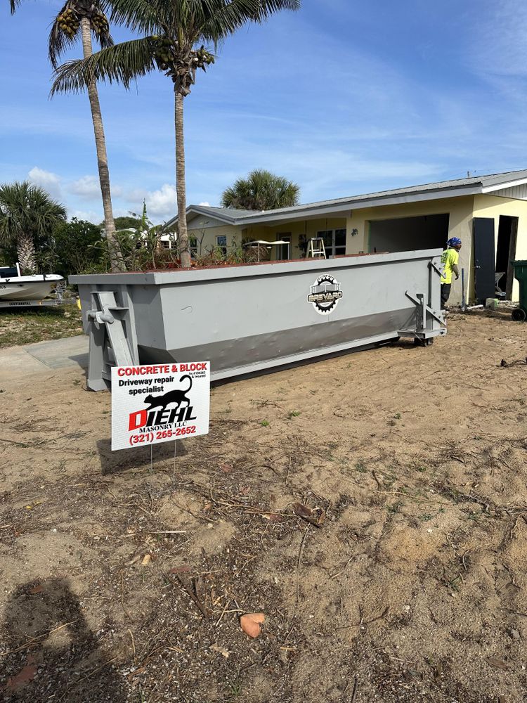 10 Yard Dumpster for Brevard Dumpsters in Palm Bay, FL