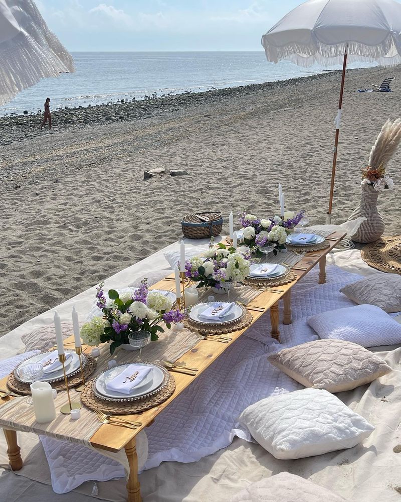 Luxury Picnic for Pink Tree Picnic in Bethel, CT