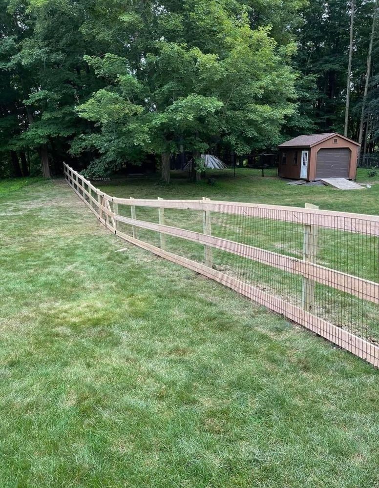 Three Rail Fencing  for Oakwood Fencing  in Hudson, NY 