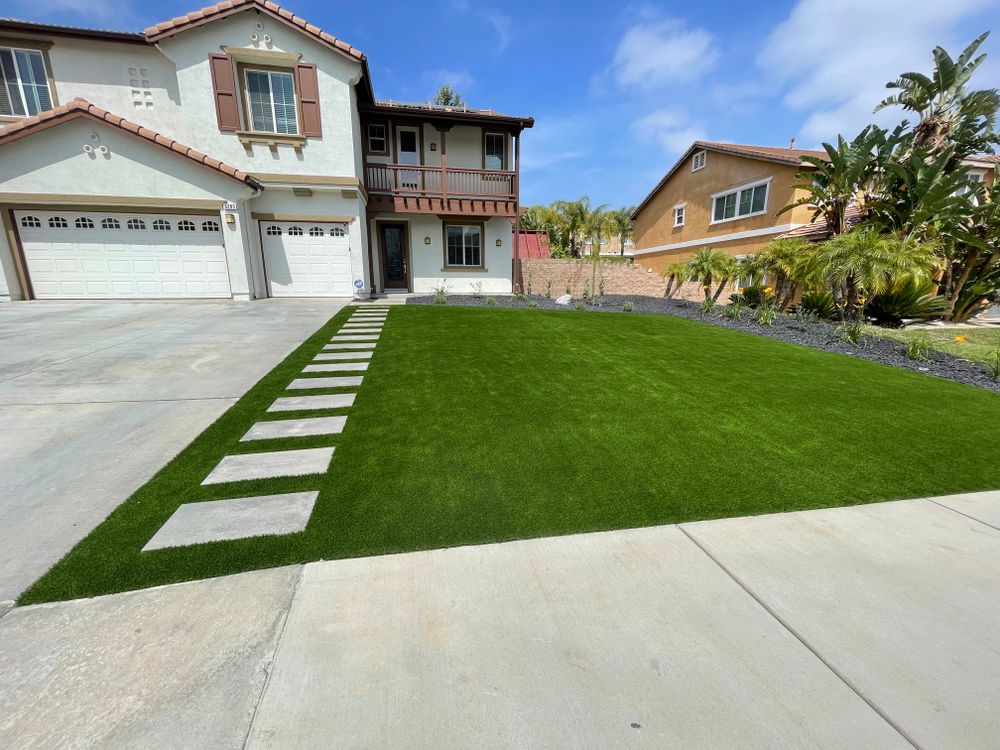 Artificial Turf for Aidan Jade Landscaping in Riverside County, CA