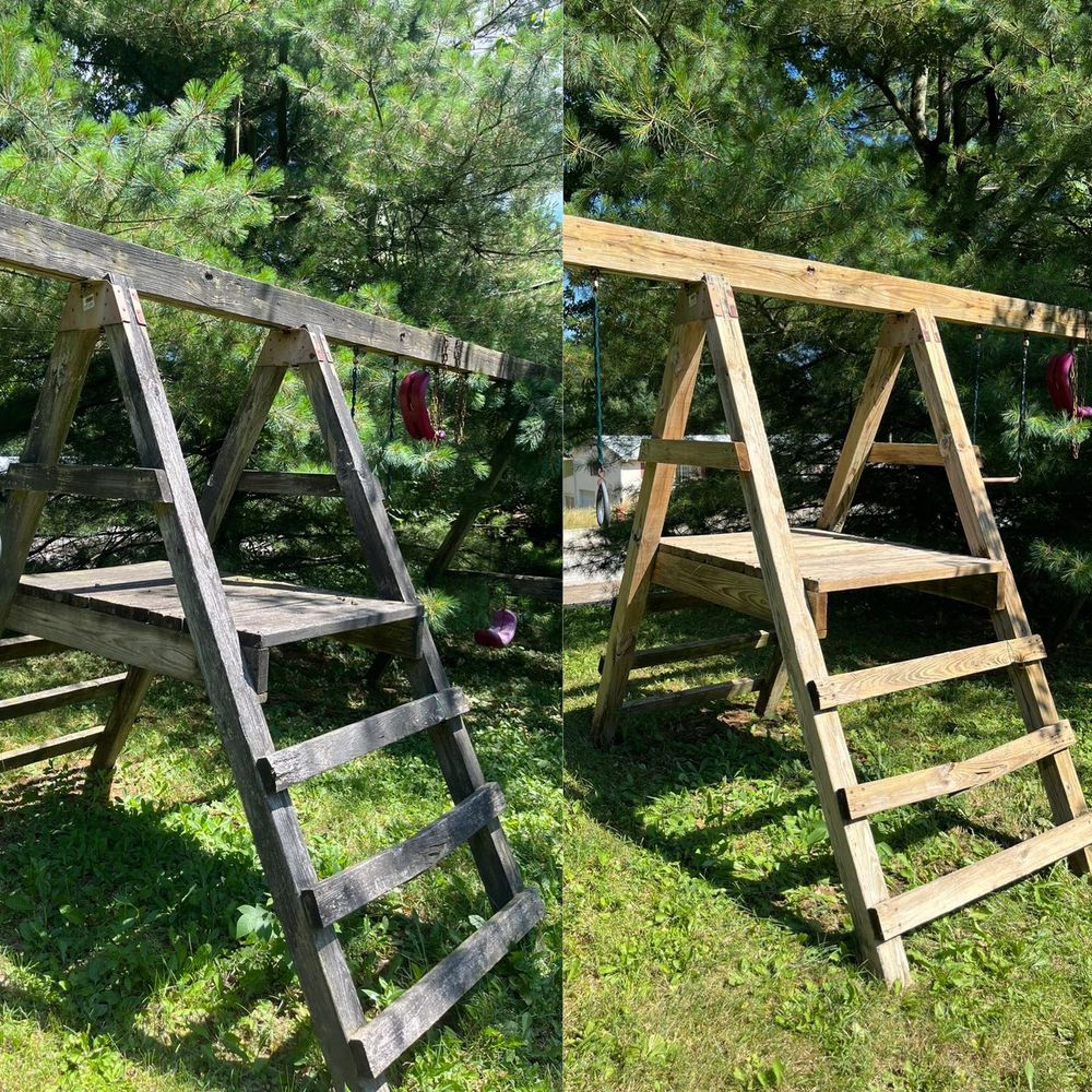 Deck & Patio Cleaning for A.W. Pressure Washing in Warsaw, OH