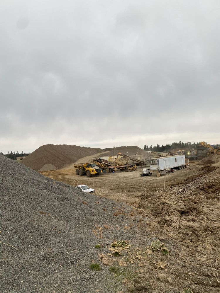 Gravel for Winchester Ridge Rock and Excavation in Reubens, ID