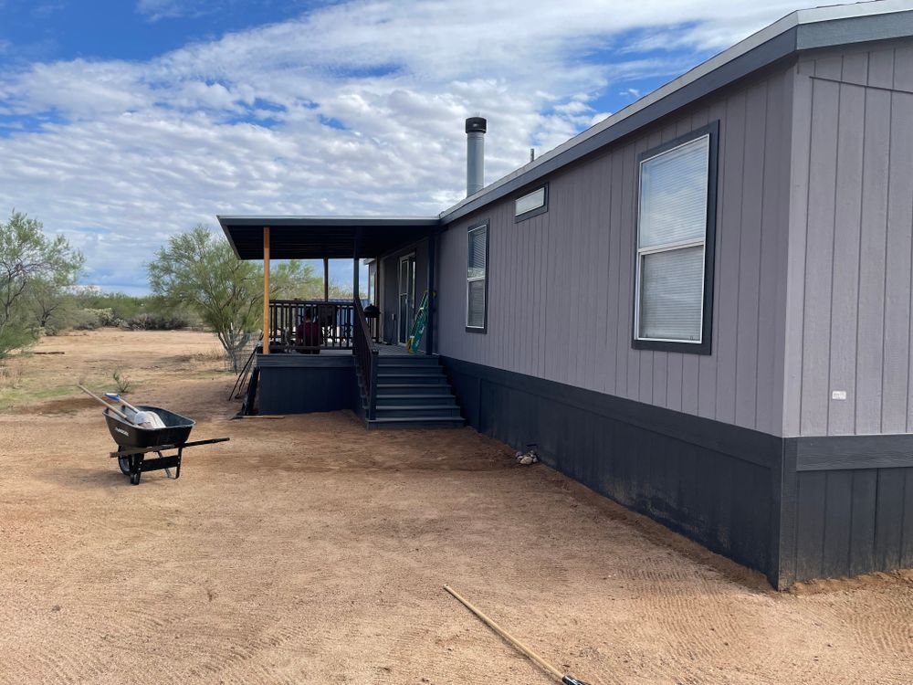 Deck builds for Arizona Home and Yard Solutions LLC in Vail, AZ