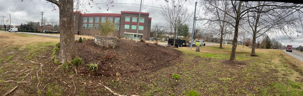 Fall Leaf Clean-Up for Russell's Lawn Care Plus in Nashville, TN