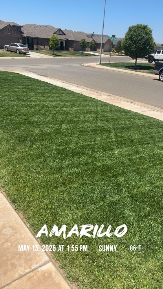 Our mowing services keep your lawn neat, healthy, and beautifully maintained with precise cuts, clean edging, and dependable scheduling—helping your home’s landscape look polished, inviting, and well cared for year-round. for Marple Services in Amarillo, TX