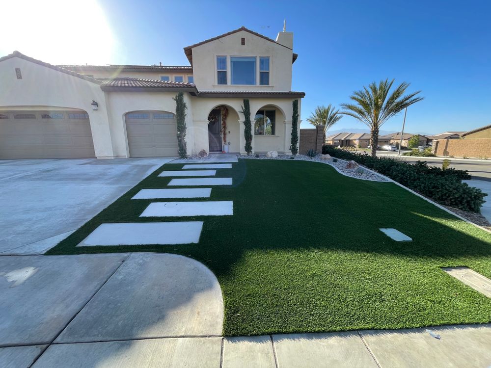 Concrete for Aidan Jade Landscaping in Riverside County, CA