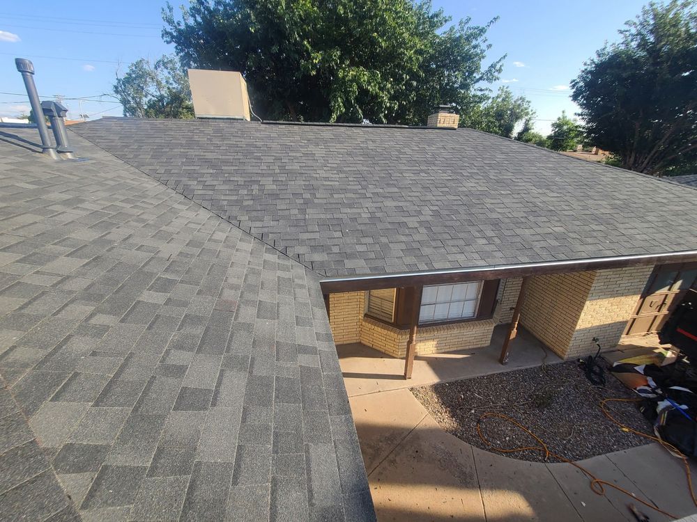 Shingled Roofs for Organ Mountain Roofing & Construction in Las Cruces, NM