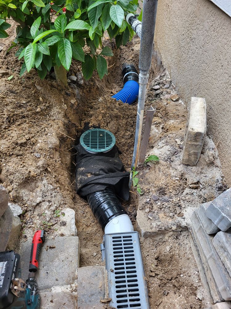 CHANNEL DRAINS for Sam's French Drains and Landscape in Orlando, Florida