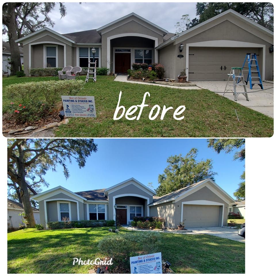 Our Past Work for Best of Orlando Painting & Stucco Inc in Winter Garden, FL