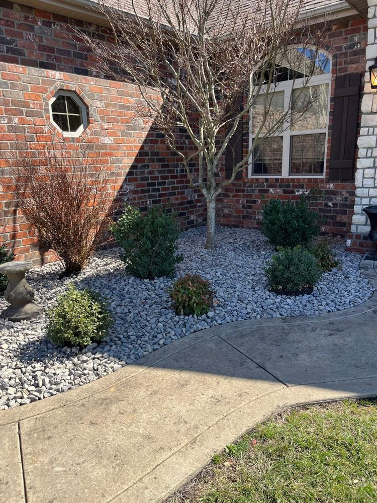 Our Landscape Design service creates beautiful, functional outdoor spaces tailored to your home, lifestyle, and budget—blending plants, hardscapes, and layout planning into a cohesive yard you’ll enjoy year-round. for Finest Lawn N Landscape in Springfield, IL