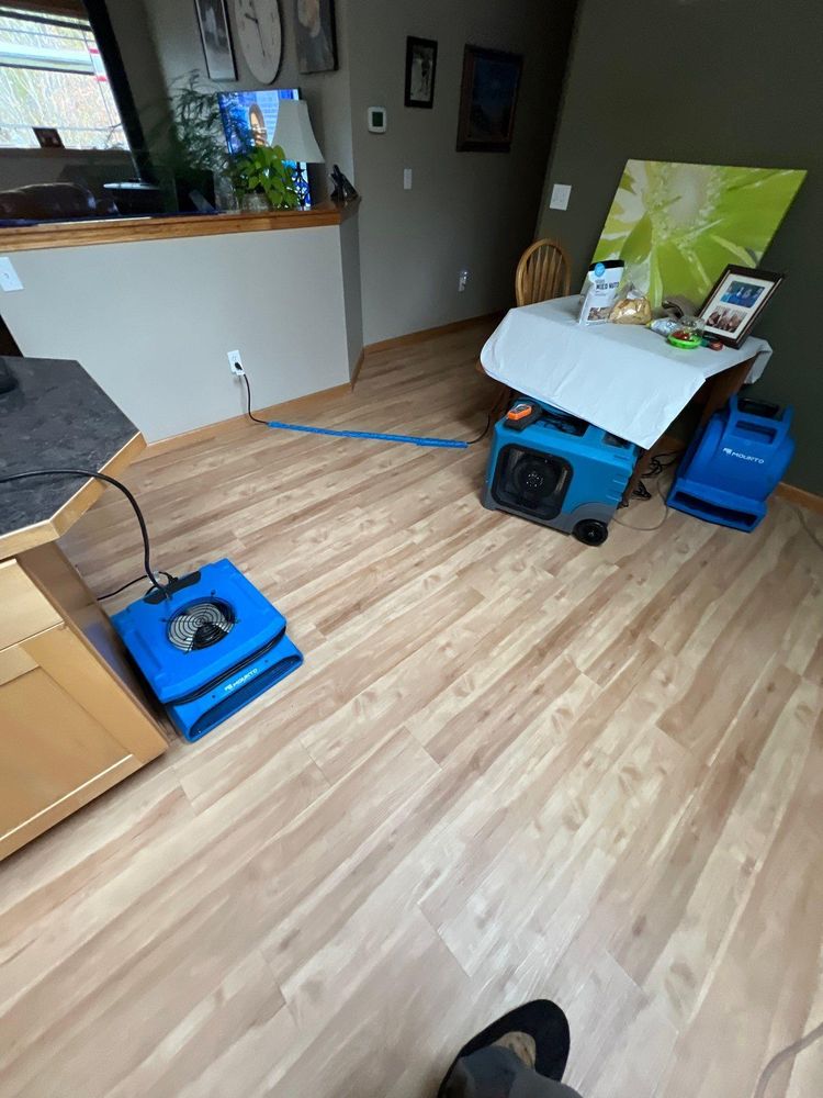 Our Water Mitigation service efficiently tackles water intrusions, preventing further damage by extracting excess moisture, drying affected areas, and restoring your home to its pre-damage condition swiftly and safely. for No Fear Restoration LLC in Port Angeles, WA