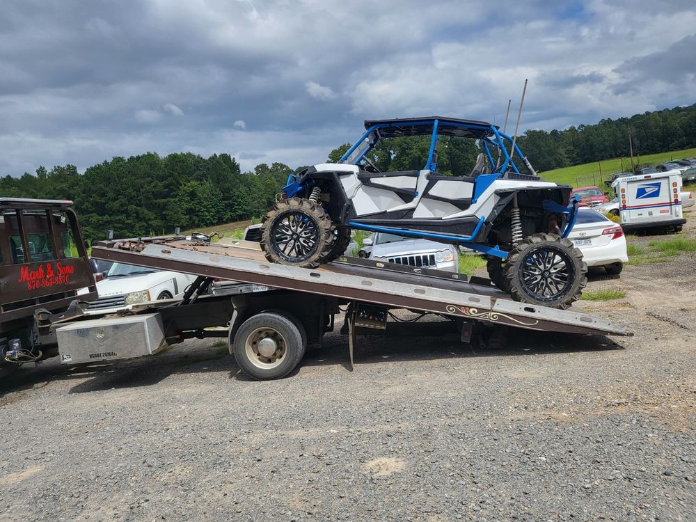 Towing for Mark & Sons Towing in El Dorado, AR