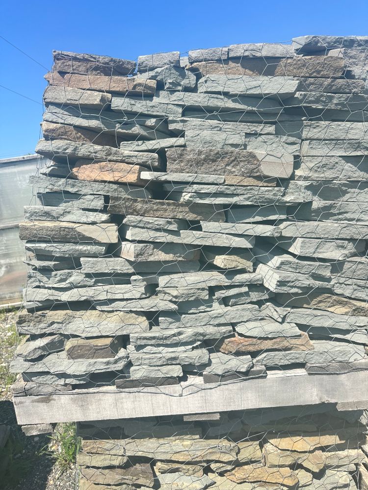 Stone veneer  for Matteo Hardscapes in Towson,  MD