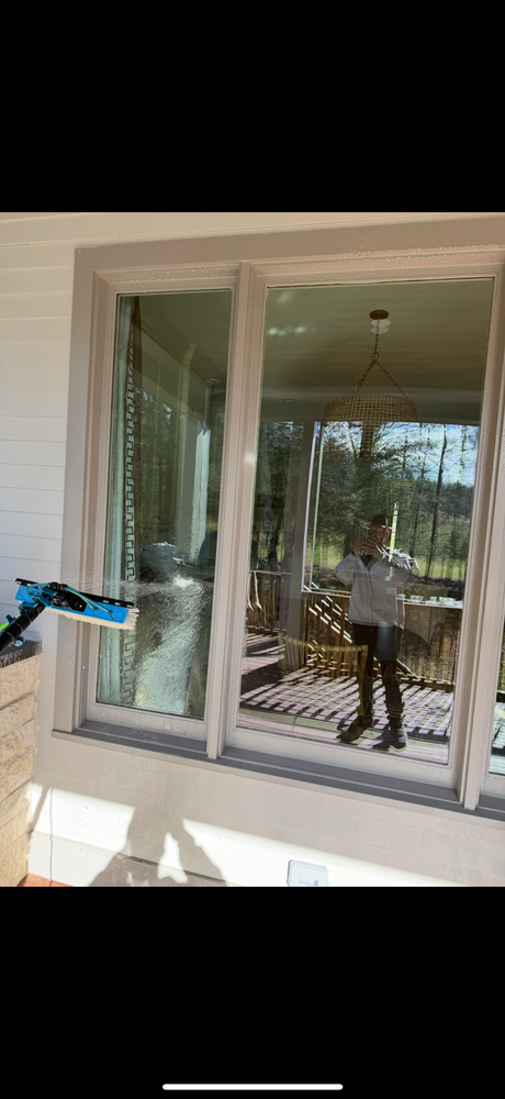 Window cleaning  for Parham's Pro Wash in Dacula, GA