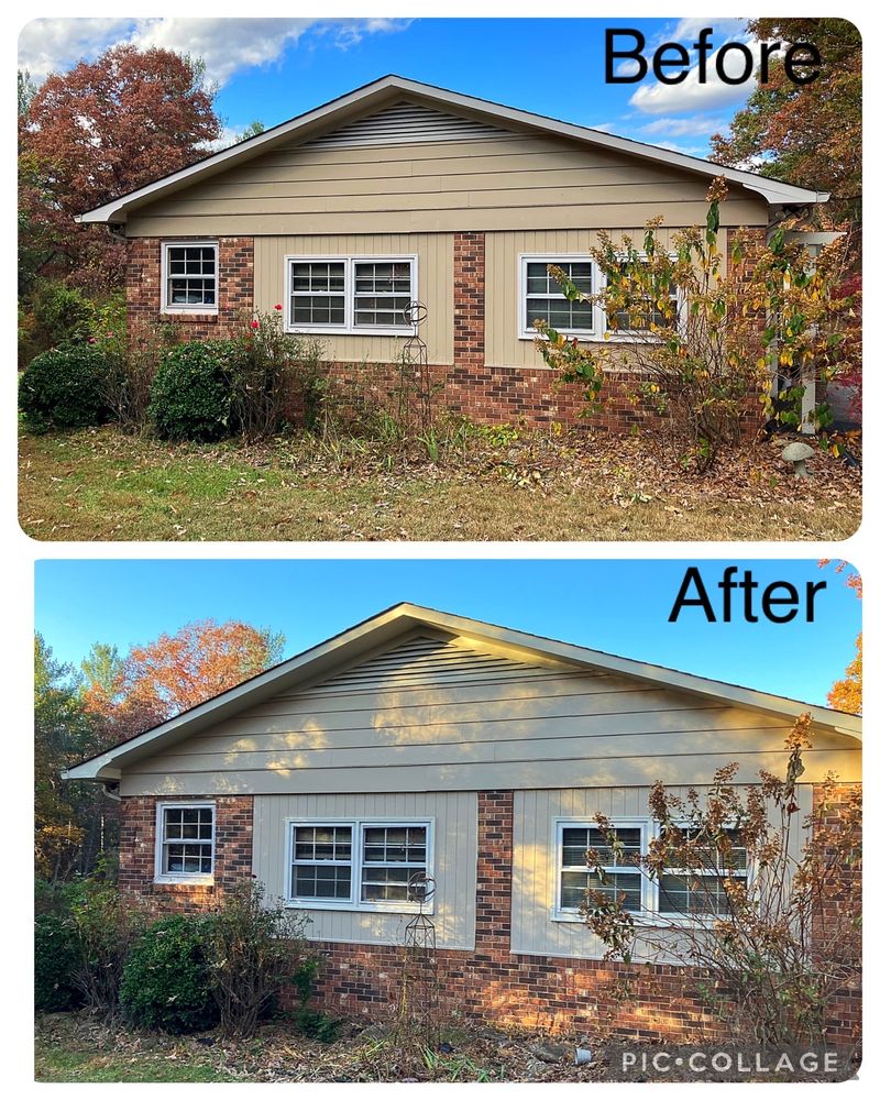 Exterior Painting for Stick’s Paint & Garden Maintenance in Morganton, NC