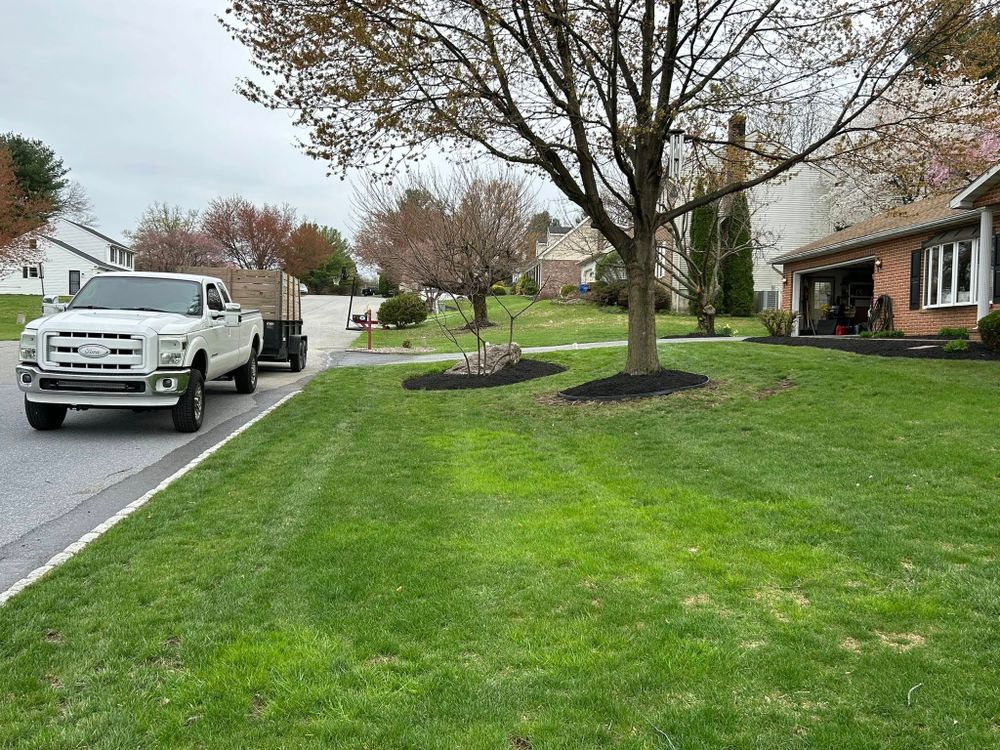 Our Lawn Repairs & Installations service revitalizes your outdoor space, ensuring lush, green lawns through expert restoration and professional installation tailored to enhance the beauty and functionality of your landscape. for Eric's Property Service in Conestoga, PA