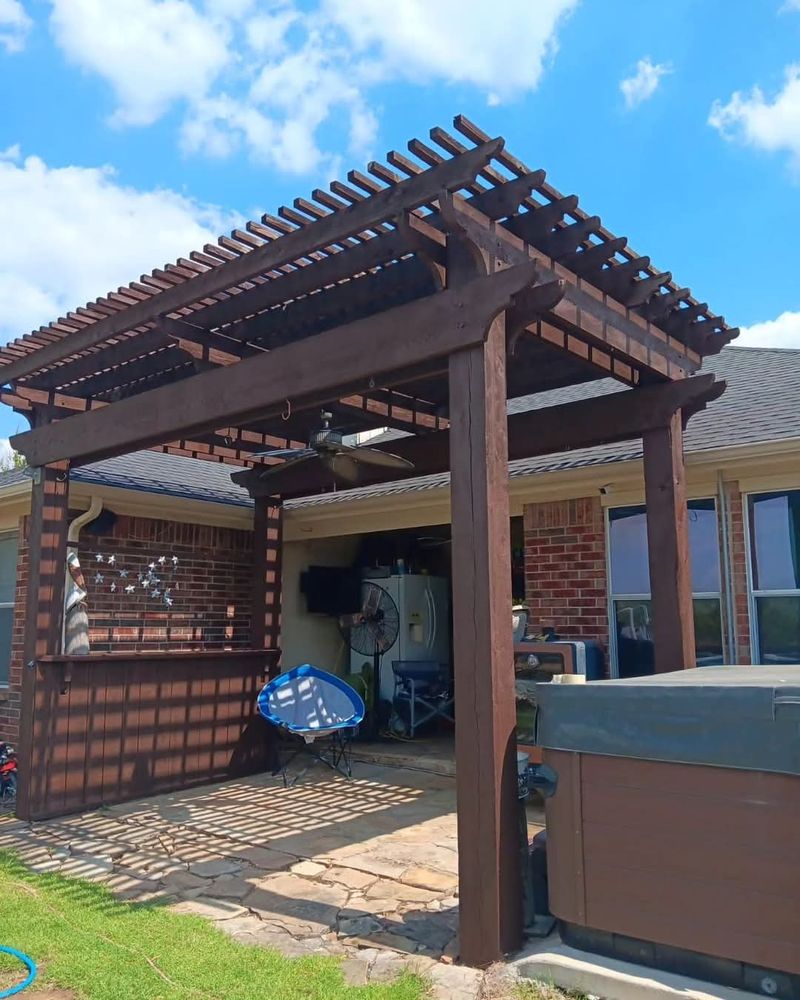 Wood Staining  for RR Painting Express in Springtown, TX