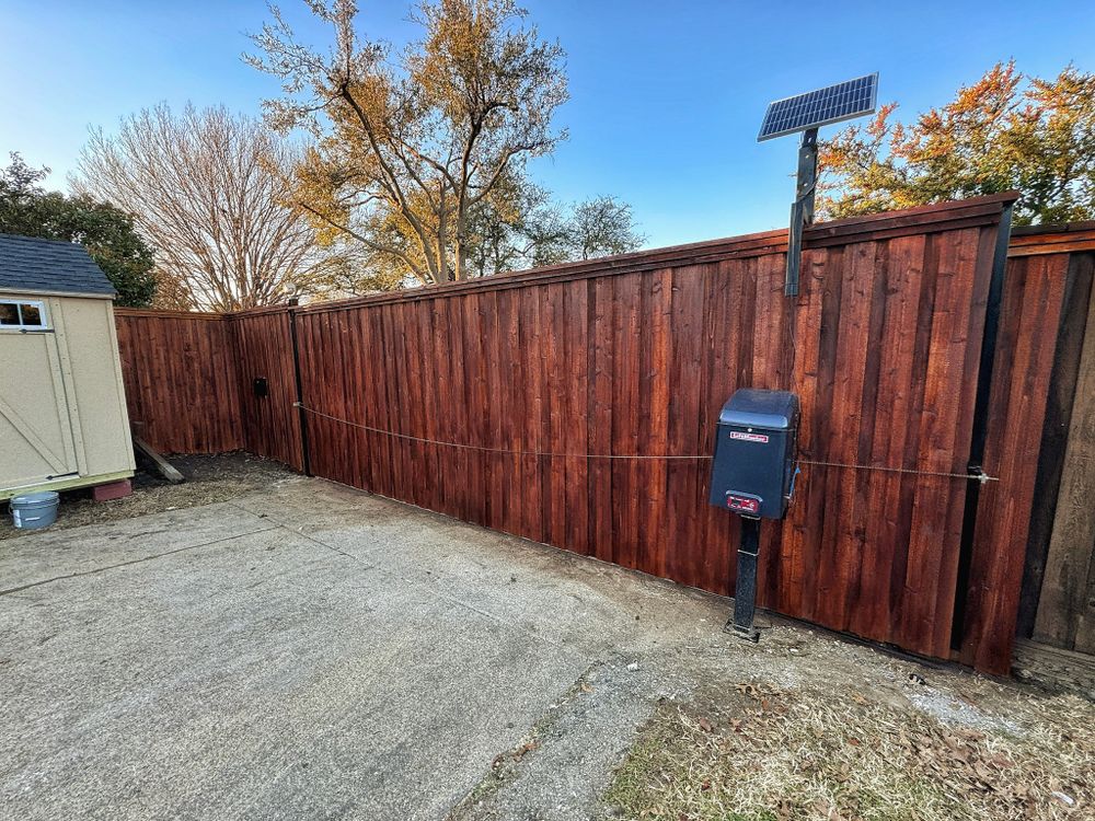 Gates for Walker Custom Exteriors in Dallas, TX