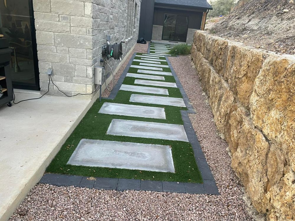 Transform your outdoor space with our expert landscape design services. We create personalized garden layouts that enhance aesthetic appeal, improve functionality, and increase your property's value while reflecting your unique vision. for Good and Green Landscaping in Canyon Lake, TX