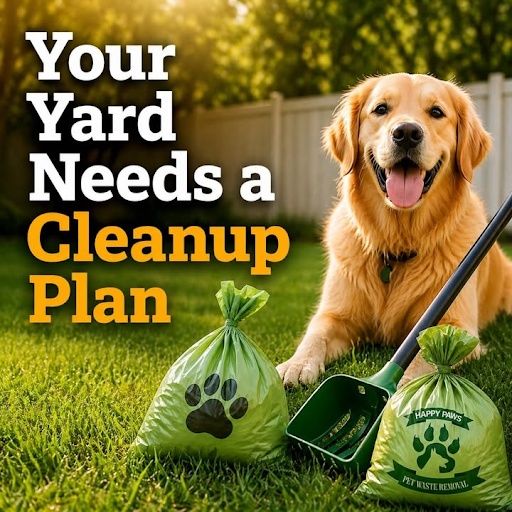 Pet Waste Removal for Happy Paws Pet Waste Removal in Van Alstyne, TX